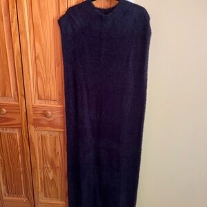 NA-KD Fuzzy Knit Maxi Dress NWT L/XL